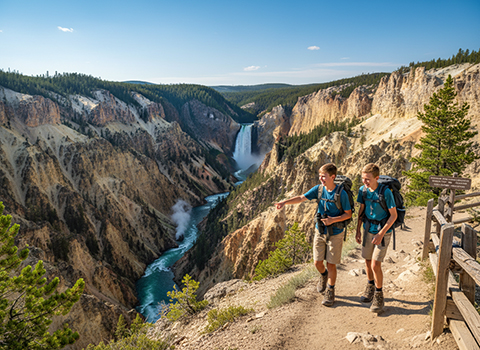 Grand Canyon of the Yellowstone Trail